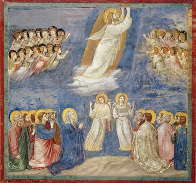 The Ascension by Giotto di Bondone